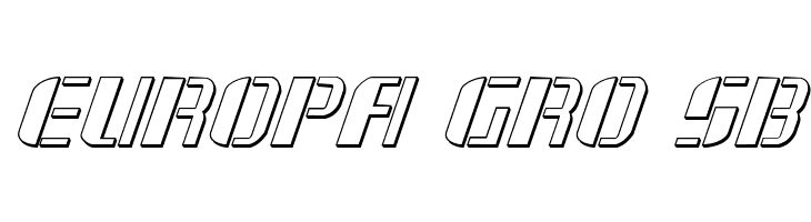 Jetway 3D Italic  Free Fonts Download