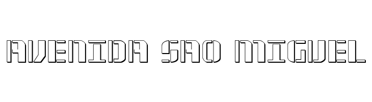 Jetway 3D Regular  Free Fonts Download