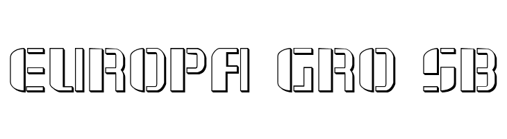 Jetway 3D Regular  Free Fonts Download