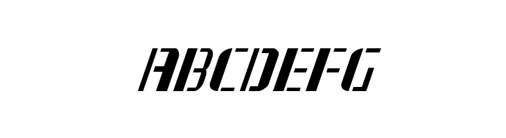 Jetway Condensed Italic  Free Fonts Download