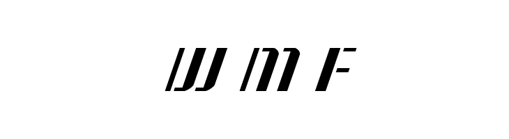 Jetway Condensed Italic  Free Fonts Download