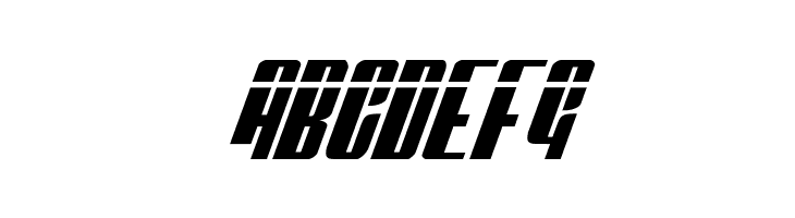 Vindicator Laser Italic  Free Fonts Download