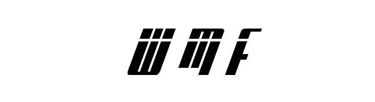 Vindicator Laser Italic  Free Fonts Download