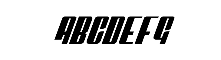 Vindicator Expanded Italic  Free Fonts Download