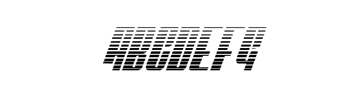 Vindicator Gradient Italic  Free Fonts Download