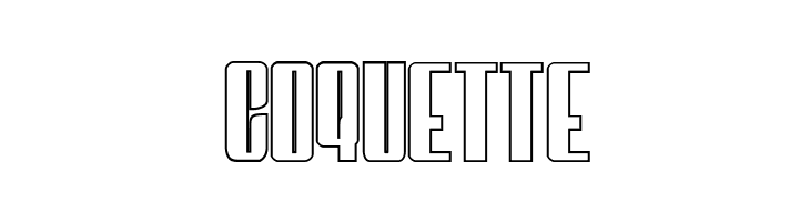 Vindicator Outline Regular  Free Fonts Download