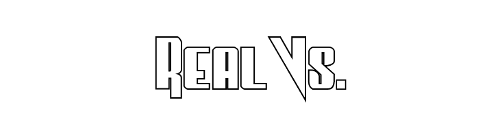 Vindicator Outline Regular  Free Fonts Download