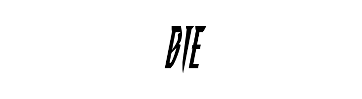 Inhumanity Expanded Italic  Free Fonts Download