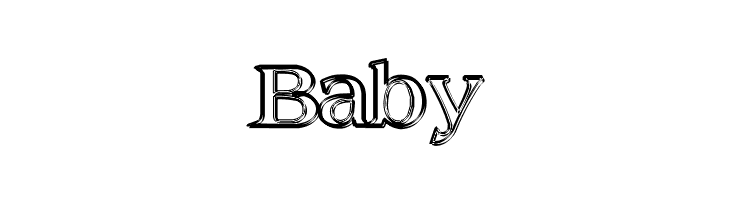 Hungover Outline  Free Fonts Download