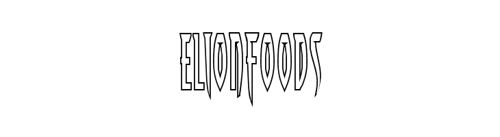 Inhumanity Outline  Free Fonts Download