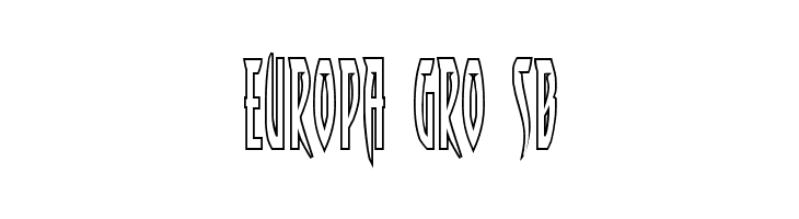Inhumanity Outline  Free Fonts Download