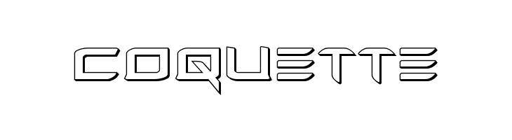 Ferret Face 3D Regular  Free Fonts Download