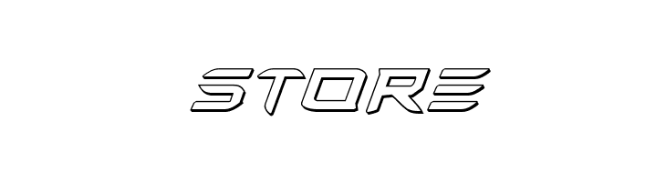 Ferret Face 3D Italic  Free Fonts Download