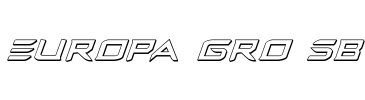 Ferret Face 3D Italic  Free Fonts Download