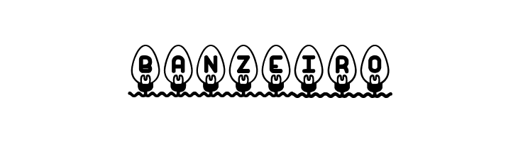 Xmas Lights BRK  Free Fonts Download