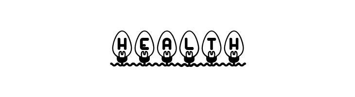 Xmas Lights BRK  Free Fonts Download