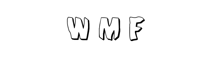 Nightchilde 3D Regular  Free Fonts Download