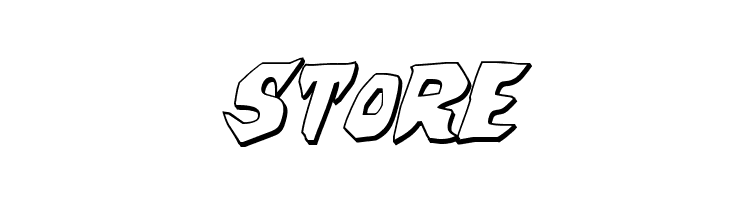 Nightchilde 3D Italic  Free Fonts Download