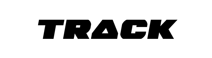 TRACK Guardian Semi-Italic Font