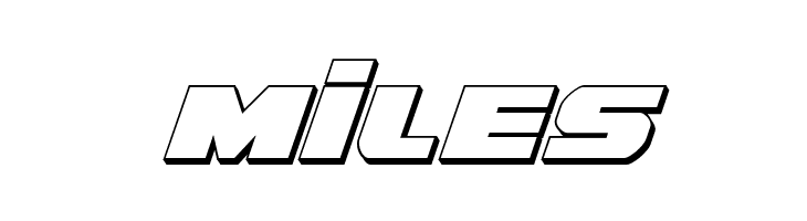 Guardian 3D Italic  Free Fonts Download