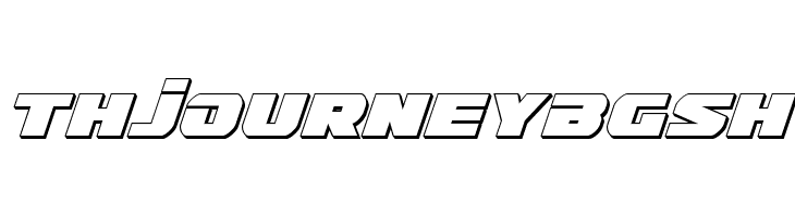 Guardian 3D Italic  Free Fonts Download