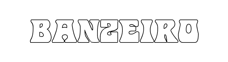 Hip Pocket Outline  Free Fonts Download