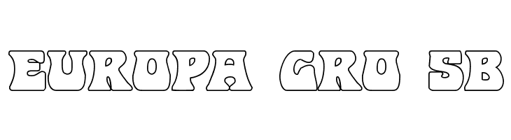 Hip Pocket Outline  Free Fonts Download