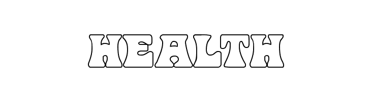Hip Pocket Outline  Free Fonts Download