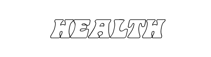 Hip Pocket Outline Italic  Free Fonts Download