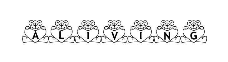 BillyBears LoveNotes  Free Fonts Download