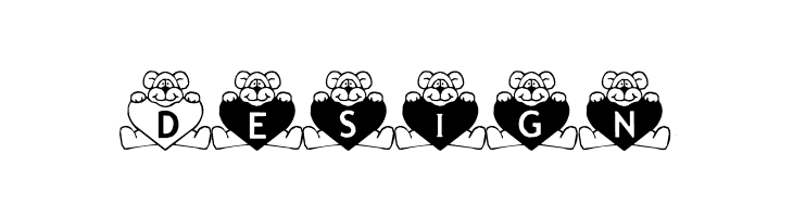 BillyBears LoveNotes  Free Fonts Download