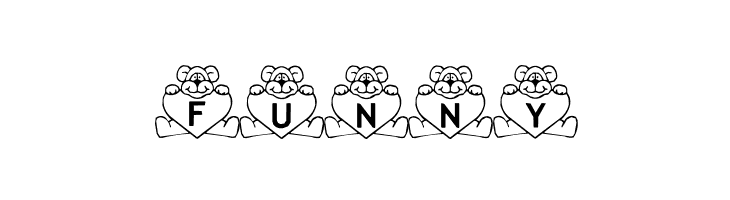 BillyBears LoveNotes  Free Fonts Download