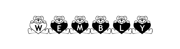BillyBears LoveNotes  Free Fonts Download