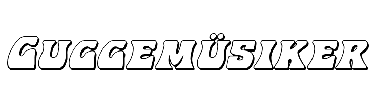 Hip Pocket 3D Italic  Free Fonts Download