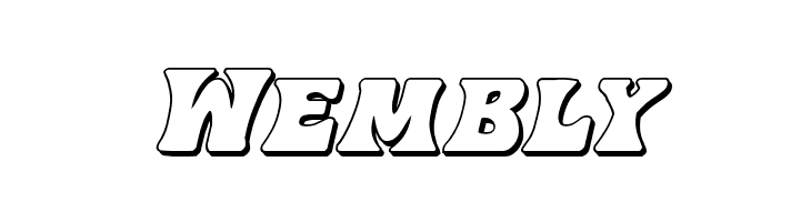 Hip Pocket 3D Italic  Free Fonts Download