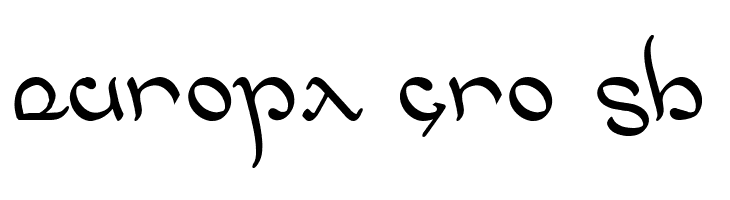 Half-Elven Leftalic  Free Fonts Download