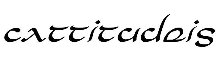 Half-Elven Expanded Italic  Free Fonts Download