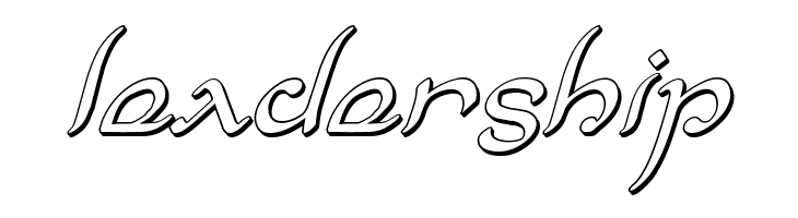 Half-Elven 3D Italic  Free Fonts Download