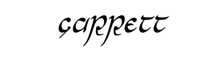 Half-Elven Condensed Italic  Free Fonts Download
