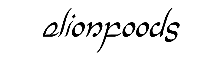 Half-Elven Condensed Italic  Free Fonts Download