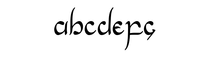 Half-Elven Condensed  Free Fonts Download