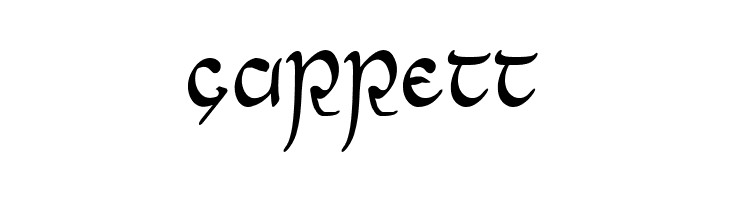 Half-Elven Condensed  Free Fonts Download