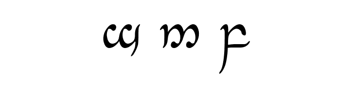 Half-Elven Condensed  Free Fonts Download