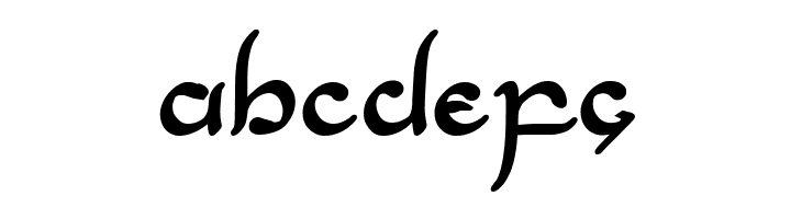 Half-Elven Bold  Free Fonts Download