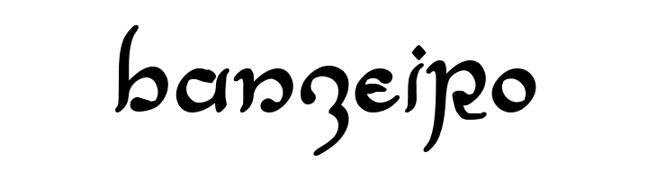 Half-Elven Bold  Free Fonts Download