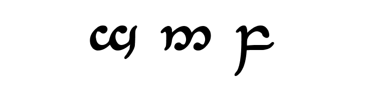 Half-Elven Bold  Free Fonts Download