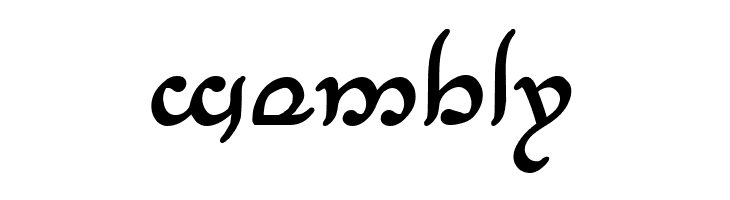 Half-Elven Bold  Free Fonts Download