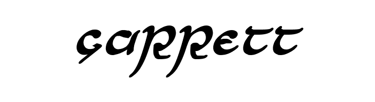 Half-Elven Bold Italic  Free Fonts Download