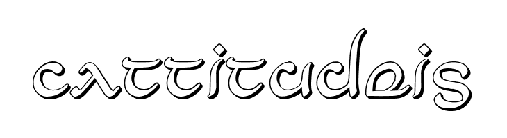 Half-Elven 3D Regular  Free Fonts Download