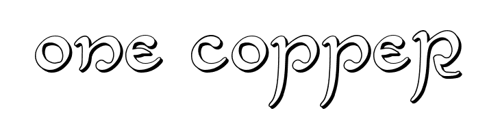 Half-Elven 3D Regular  Free Fonts Download